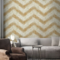 Imported American Countryside Retro Striped Wallpaper Bedroom Living Room Book Room TV Background Wall Pure Paper Wallpaper
