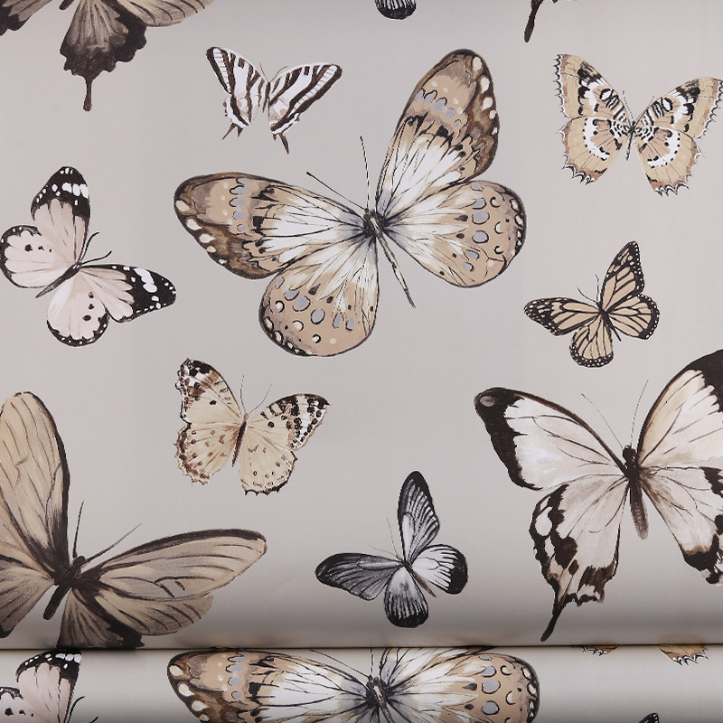 American Imported American Countryside Wallpaper Bedroom Living Room Bookroom TV Background Wall Pure Paper Wallpaper A602