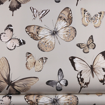 American imported American country wallpaper bedroom living room study TV background wall paper wallpaper A602