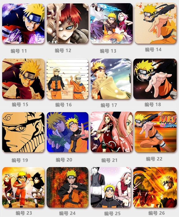 Naruto Sasuke xoáy nước Naruto tay xung quanh tùy chỉnh ánh sáng ban đêm đồng hồ báo thức tự làm quà tặng anime - Carton / Hoạt hình liên quan hình dán bts