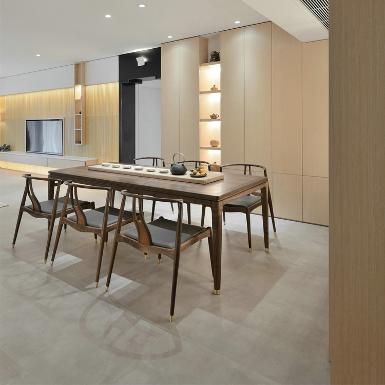 New Chinese Solid Wood Tea Table Combined Zen Living Room Simple Tea Table Modern Kung Fu Tea Table