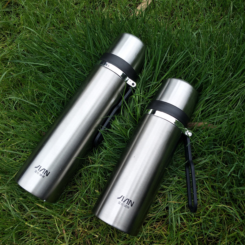 Fuguang vacuum vacuum cup creative portable bullet stainless steel men and women rope children's water cup 350ml