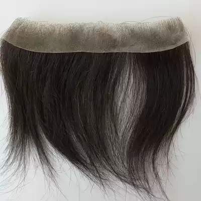 High forehead hairline wig patch forehead replacement artifact stick to the scalp wig real hair bangs men and women