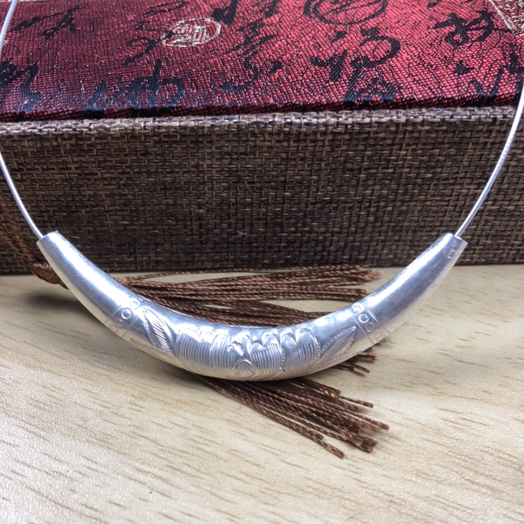 Small elbow, silver wire set