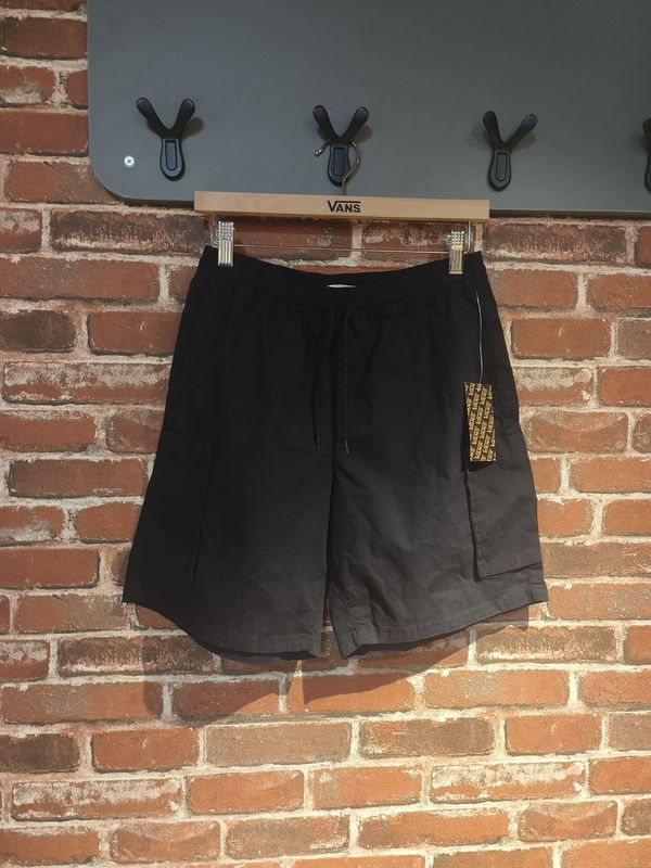 Vans Summer Black Classic Versatile Unisex Casual Sports Cargo Shorts Sample Pants Vn0A5Lmublk