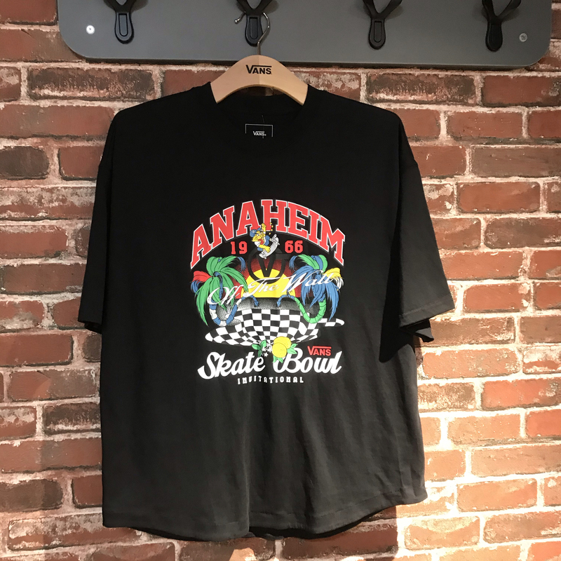 Vans American Retro Street Classic Print Unisex Casual Round Neck Short-Sleeved T-Shirt Vn000J0Xblk Vans American Retro Street Classic Print Unisex Casual Round Neck Short-Sleeved T-Shirt Vn000J0Xblk