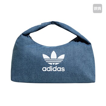 Adidas originals classic denim style cotton zipper sports bag cloud bag shoulder bag