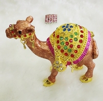 Xinjiang style tin-encrusted camel Desert Boat Silk Road mascot home furnishings