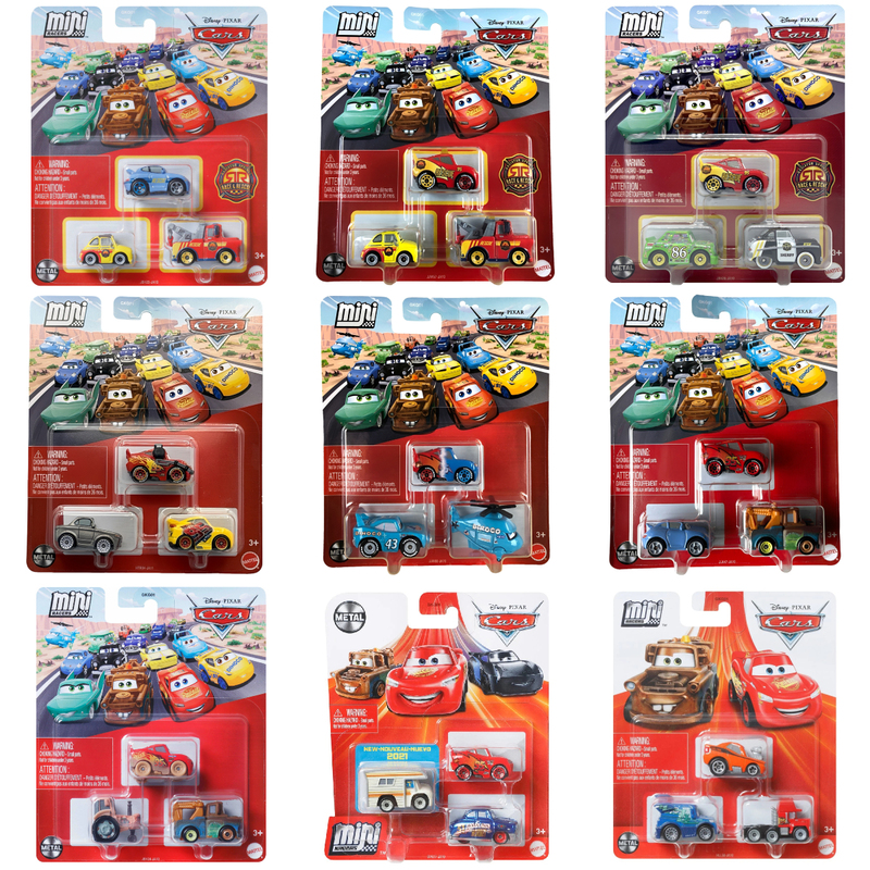 Cars Toy Car Mini Racing Series Mcqueen Road Boss Car King Alloy Car Model Kidsren's Toys
