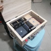 Old-fashioned hand-operated generator 60 to 220 volts v800 watt permanent magnet AC platinum capacitor magnet speed-increasing gearbox