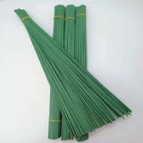 № 2 Розовый цветочный полюс ручной работы ручной работы с цветочным букетом DIY Материал, чтобы сделать шелковую сетку моделирование цветочника цветочниц зеленой проволоки