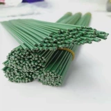 № 2 Розовый цветочный полюс ручной работы ручной работы с цветочным букетом DIY Материал, чтобы сделать шелковую сетку моделирование цветочника цветочниц зеленой проволоки