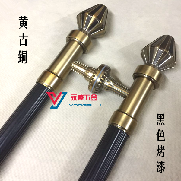 European glass door handle Antique hotel wooden door handle Chinese Bronze Modern door handle Matte black