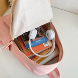 Hello kitty, ранец, высококачественная сумка через плечо, вместительный и большой милый рюкзак, для средней школы