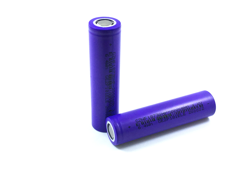 Lithium iron phosphate foot capacity 18730 2000MAH 3 2V power tool electric vehicle 30A discharge power electric