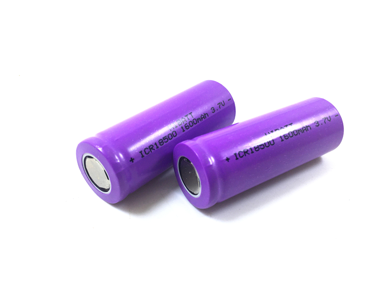 Flat pointed 18500 foot 1600 2000MAH haircut scissors razor digital camera mobile power lithium battery