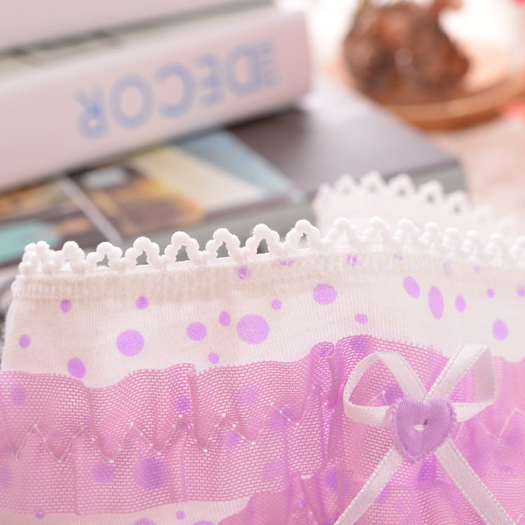 Slip jeunesse Bow 008 en coton - Ref 645391 Image 14