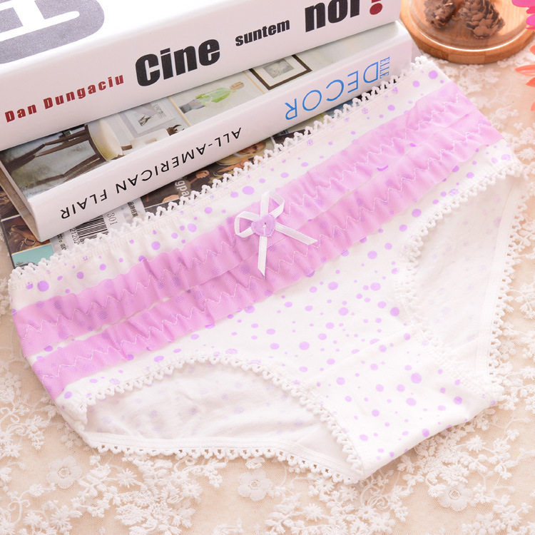 Slip jeunesse Bow 008 en coton - Ref 645391 Image 20