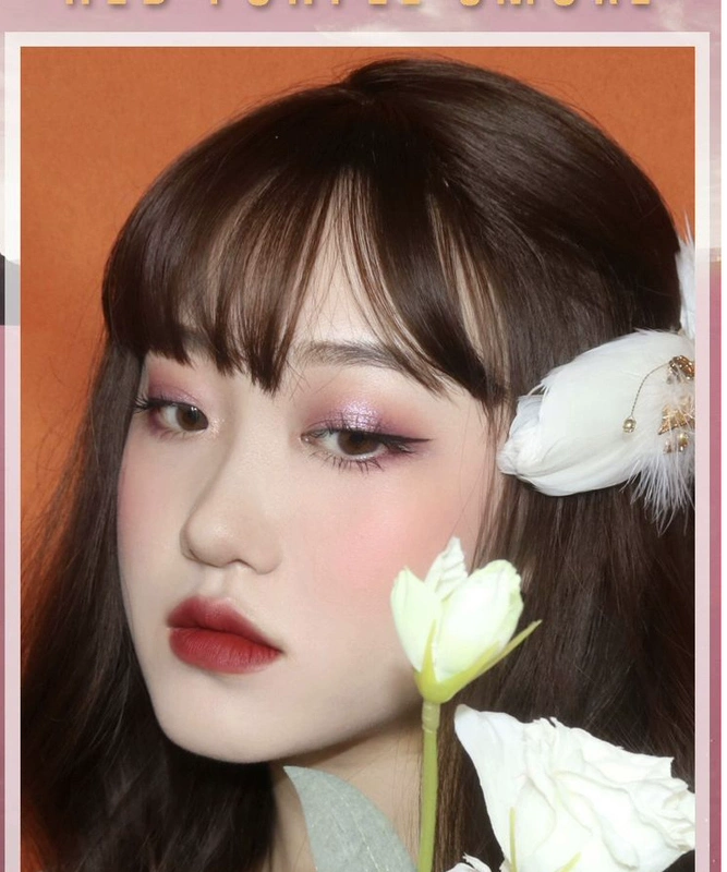 Sa mạc Rose Eye Shadow Long lanh Chính thức Chính hãng Flat Thay thế Nữ sinh viên Đá phấn mắt Đĩa nhanh tay Lắc - Bóng mắt