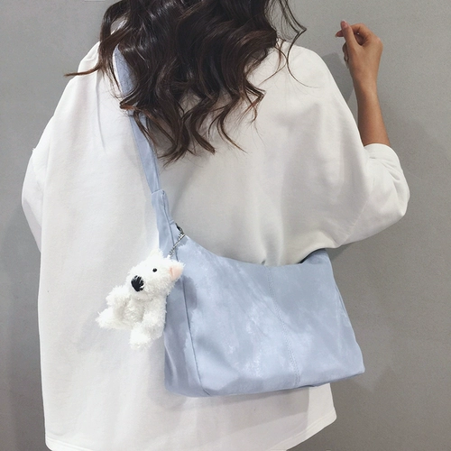 Вместительный и большой шоппер, сумка на одно плечо для отдыха, сумка через плечо, подходит для студента