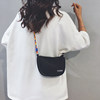 Linglan five-color ins trendy brand cross-body small dumpling bag