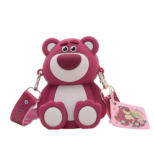 Мультяшная клубника, небольшая сумка, сумка через плечо, маленький кошелек, новая коллекция