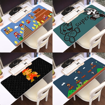 Classic game Super Mary mouse pad large office learning writing desk pad keyboard Mario boys and girls