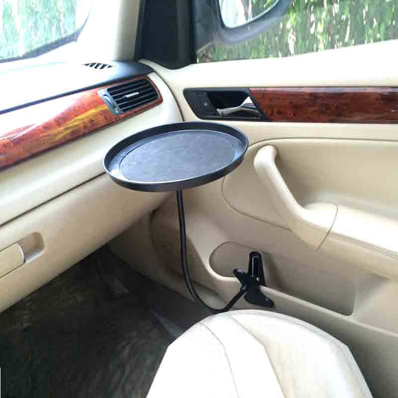 Vehicular computer desk car folding small table plate multifunction notebook IPAD bracket backseat car dining table