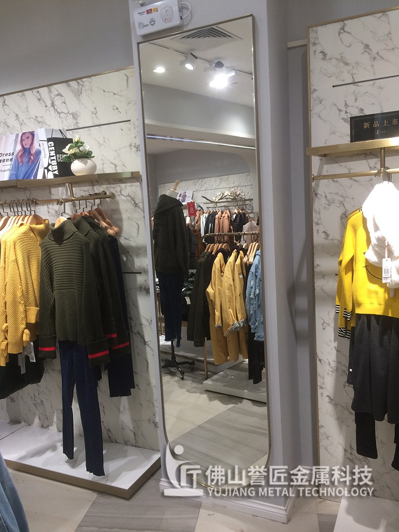 Nhà máy 304 khung gương inox Khung trang trí nội thất Khung trang trí inox đơn giản và thời trang - Hair Salon / Nội thất làm đẹp