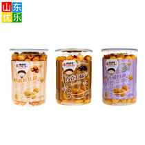 Baocaotang spherical popcorn 130g * 3 cans barreled caramel cream puffed casual snacks