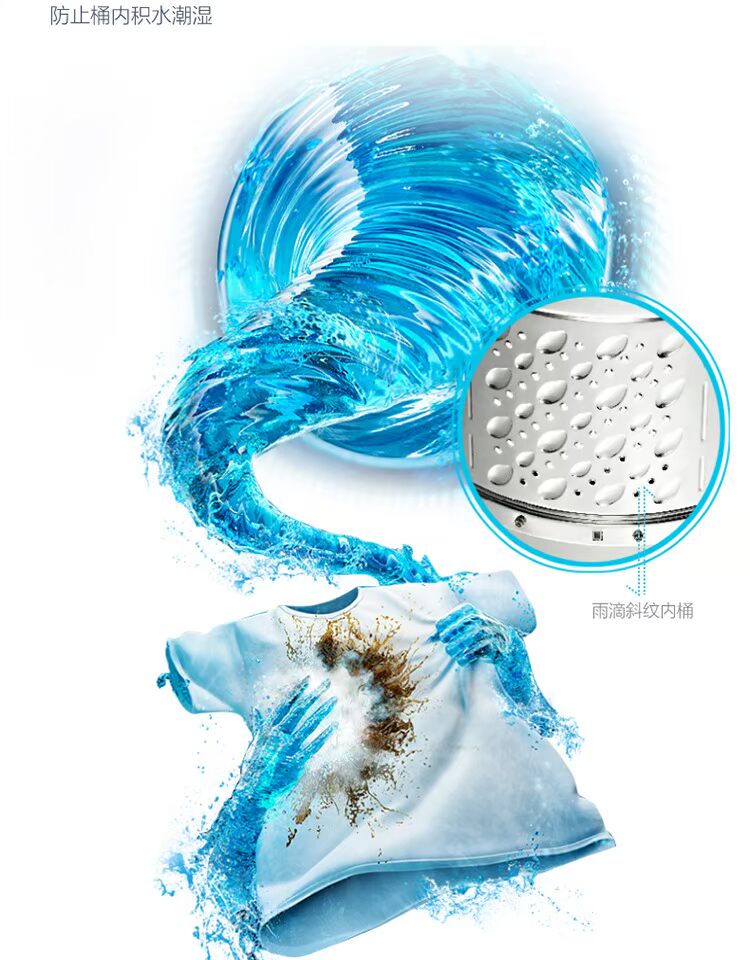 máy hấp quần áo Little Swan TB80V20 8kg kg hoàn toàn tự động máy giặt hộ gia đình công suất lớn với nước rửa giải một - May giặt máy giặt panasonic 9kg