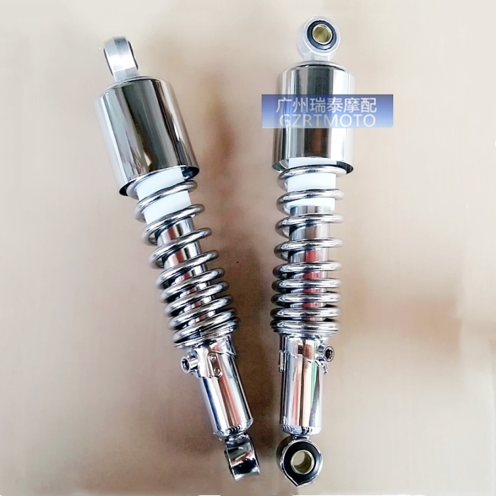 Giảm xóc xe máy CG125 giảm xóc sau phổ quát 125 giảm xóc sau lò xo giảm xóc có nắp che bụi có thể điều chỉnh mềm và cứng giảm xóc xe máy loại tốt