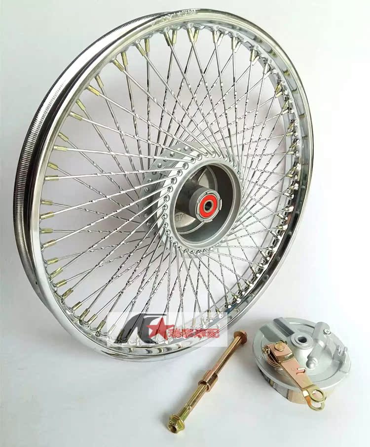CG125 bánh xe vành xe cổ điển sửa đổi dây mã hóa bánh xe nói trước và vành sau vành ex 150