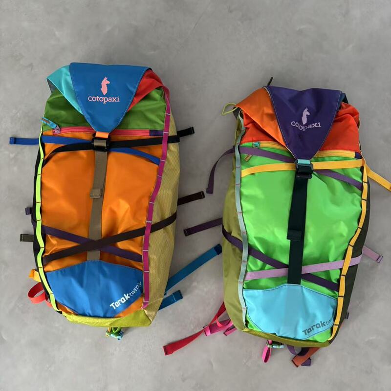 American Alpaca Dopamine Outdoor Travel Personalized Lightweight Colorful Casual Contrast Color Hiking Backpack 20L