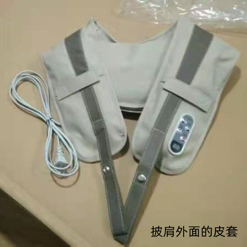 Pat and knead the leather jacket on the outside of the leather jacket motor knocks and beat and massage the home electric cervical massager neck waist-Taobao