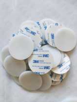 Customized black silicone foot pads white silicone pad sealing silicone gasket self-adhesive silicone anti-slip pad silicone gasket