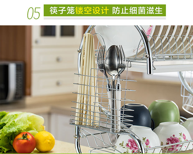 đèn led chiếu sáng sân khấu Giá để bát cống nhà bếp cung cấp dụng cụ đồ dùng cửa hàng lưu trữ khay nước bát đĩa lưu trữ bát đĩa - Thiết bị sân khấu dây đèn led không nháy