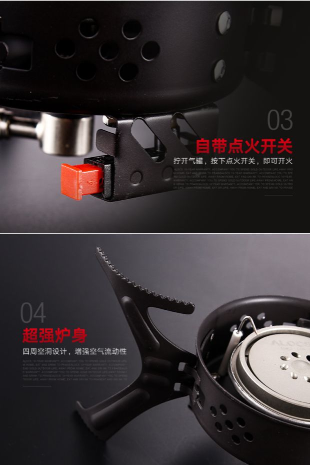 Con đường tình yêu Hurricane PRO bếp hoang dã bếp gió di động - Bếp lò / bộ đồ ăn / đồ nướng dã ngoại lò nướng bbq ngoài trời