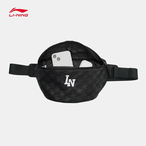 Li Ning, поясная сумка подходит для мужчин и женщин, спортивная сумка для выхода на улицу, коллекция 2023