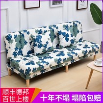 Enjoy Xinhui simple sofa bed fabric living room double three sofa Nordic sofa rental room storefront multifunctional