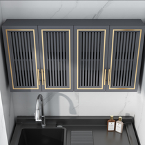 Kitchen hanging cabinet wall cabinet wall cabinet shelf storage cabinet sub space aluminum hanging cabinet balcony toilet hanging cabinet
