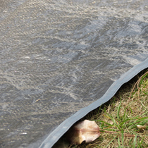 Outdoor picnic PE ground floor 3 6 m geodesy awning cool shed outdoor camping anti-damp cushion