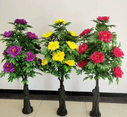 Крупномасштабное напольное моделирование цветов и моделирование цветов пион цветок бонсай пастырский стиль
