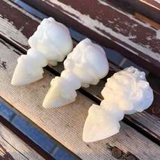 Украшения на руку 蓝田玉降魔杵小摆件手把玩件蓝田玉陕西西安特产白玉
