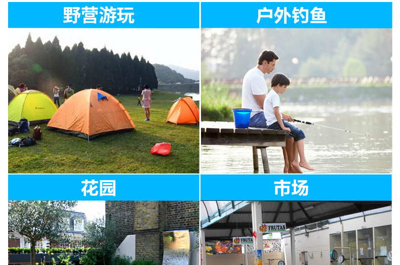 quạt điện máy chợ lớn Sống trong thế giới pin quạt sàn 16 inch quạt sạc gió Lớn hộ gia đình có thể sạc điện mất điện quạt ngoài trời - Quạt điện các loại quạt