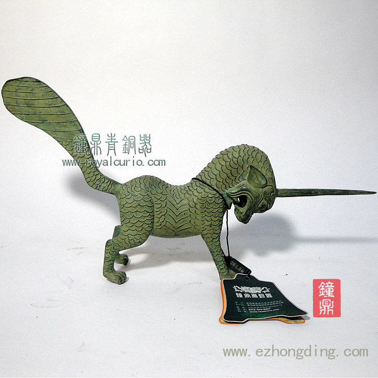 Zhongding bronzes) business gifts) craft gifts) cultural gifts) furniture ornaments) unicorns