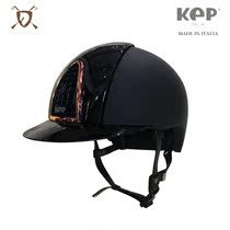 Italian KEP equestrian helmet fog face men and women equestrian hats equestrian equipment black helmet rose gold edge
