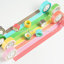 Japan imported MT washi tape MT1P 12 new edge line models A total of 12 models