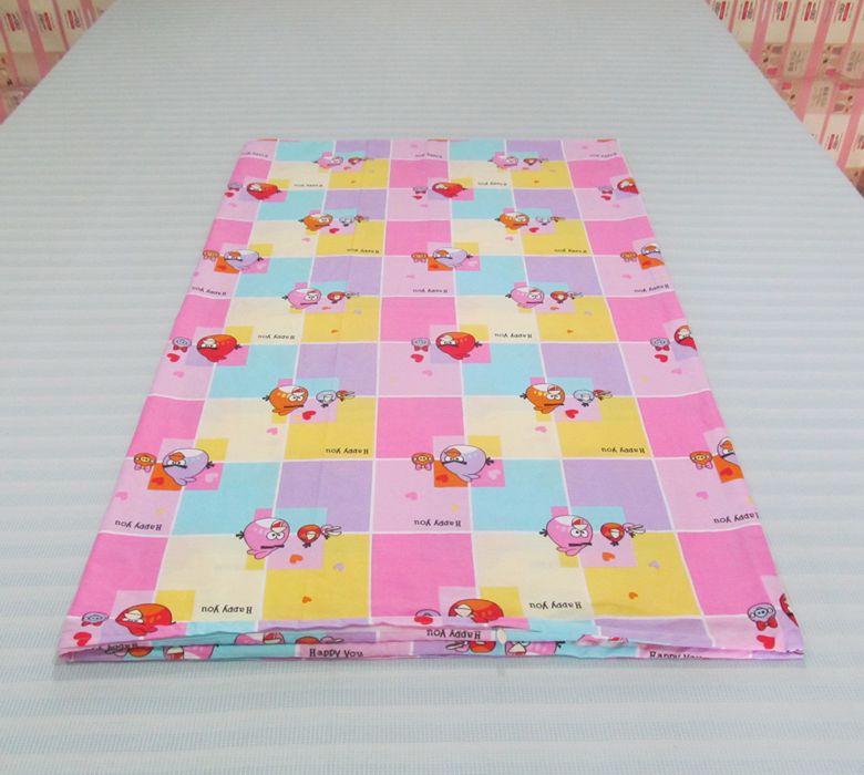 xử lý chuyên nghiệp 60 * 135 70 * 135 105 * 135 120 * 150cm hồng hoa chim bông chăn trẻ em - Quilt Covers 	chăn phao trần bông