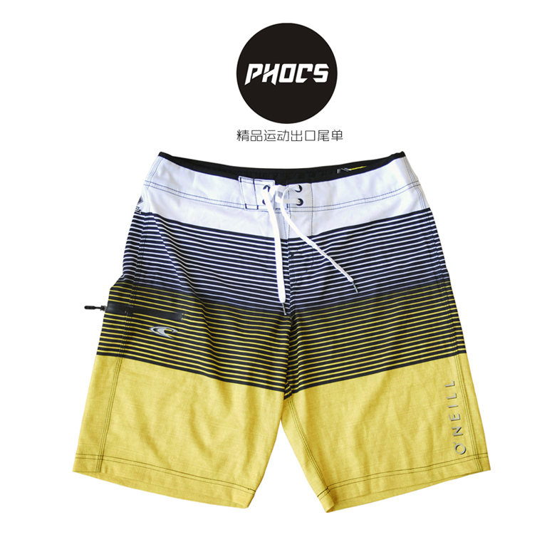 Outlet Tail Elastic Fabric Beach Pants Surf Pants Sports Shorts Men Quick Dry Oversized